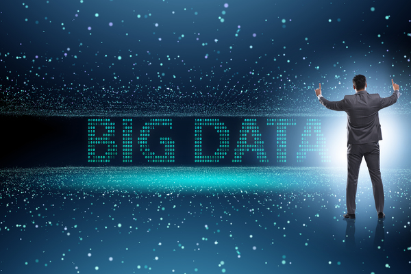 Best data science tools is depicted by the words 'big data' written in data blocks.